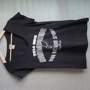 Women's 2014 NBA Spurs Championship Finals Shirt